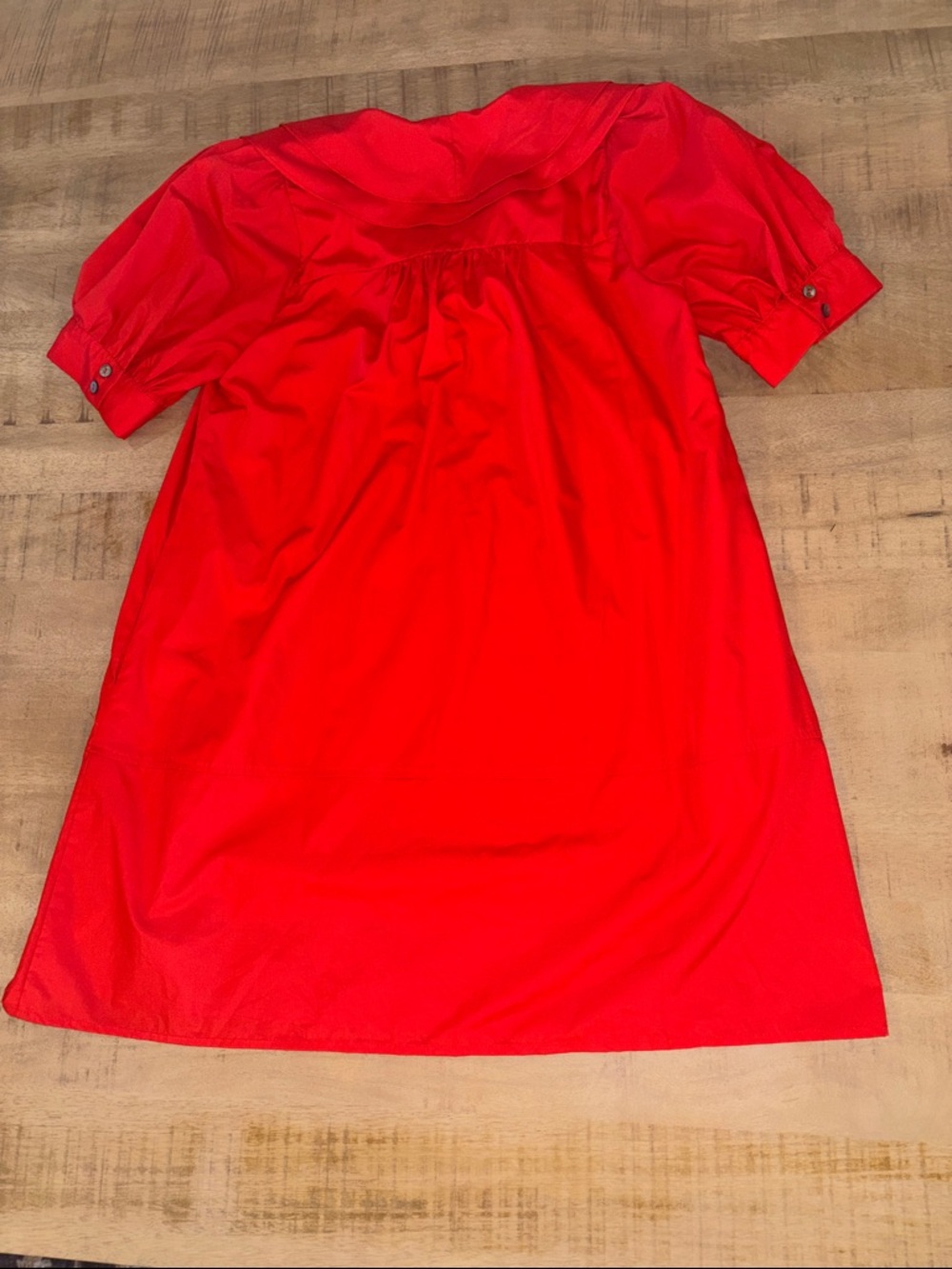 Boutique Red Flirty Seaside Dress by Entro Size Small Worn Once Feminine Preppy - Picture 8 of 8